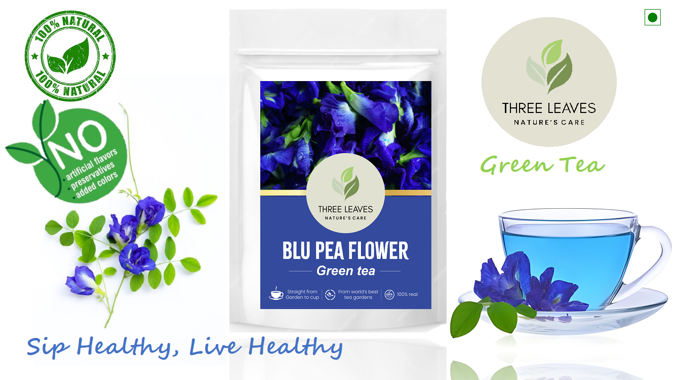 blue pea flower